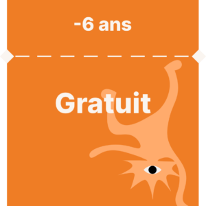 Billet — Moins de 6 ans