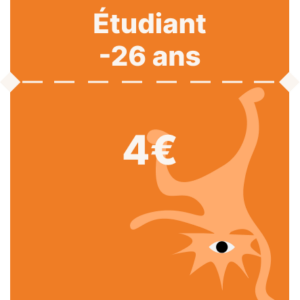 Billet Nuits Numériques — Étudiant / –26 ans